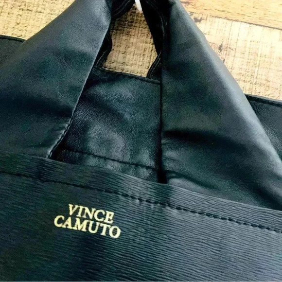 NWOT Vince Camuto Asti Saffiano Leather Satchel/Crossbody With Removable Strap - Picture 11 of 12